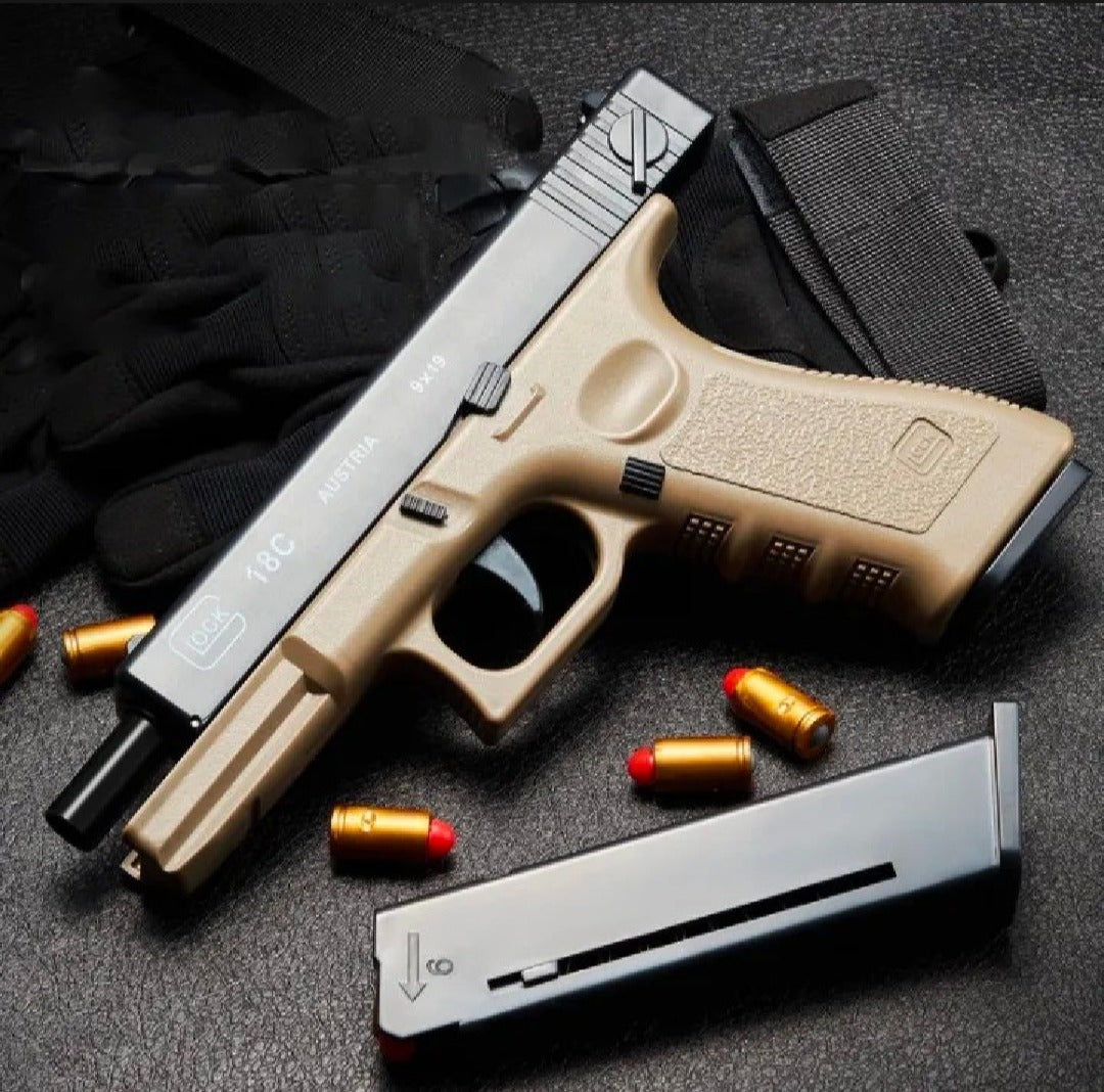 Soft Bullet Toy Manual Lunch Gun Children